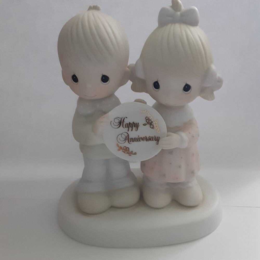Precious Moments “God Blessed Our Years Together With So Much Love and Happiness